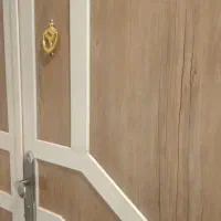 درب چوب و فلز به همراه چهارچوب فلزی|مصالح و تجهیزات ساختمان|شیراز, زرهی|دیوار