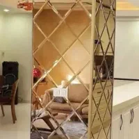 آیینه /شاخه آیی/دکوراتیو/طراحی/رنگی