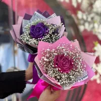 گل روبانی، تک شاخه ای