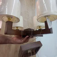 لوستر چوبی