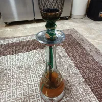 قلیون کامل و چوب قلیون و شلنگ