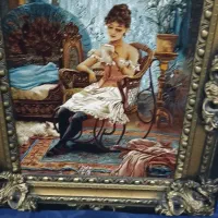 تابلو فرش ماشینی درحد نو