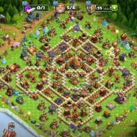 اکانت Clash of clans تاون ۱۶ مکس