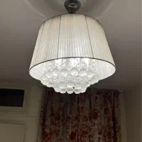 لوستر گوی دار به همراه اباژور