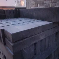 سنگ نما سیمانی و گلدان سیمانی