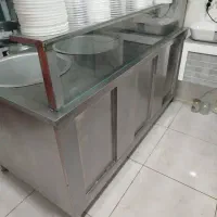 لوازم آشپزی میز سه تیکه کبابی کباب سیخ گیر