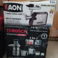 آبمیوه گیری و چرخ گوشت