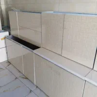 کابینت بدنه فلزی درب ملامین