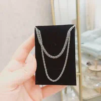 نیم ست گردنبند و دستبند خاویاری|بدلیجات|ساوه, |دیوار