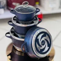 سرویس 8پارچه قابلمه چدن MG ترکیه با 1سال گارانتی