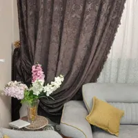 کناره پرده جنس مخمل. دو تا برای دو طرف پنجره.