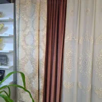 پرده پذیرایی  با والان و  تاج...پرده خالی 4500 ت|پرده، رانر، رومیزی|تهران, مشیریه|دیوار