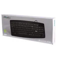 کیبورد سیمی رویال rk315 usb|قطعات و لوازم جانبی رایانه|قم, انسجام|دیوار
