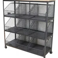 قفسه فلزی استند