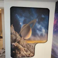 نصب کاغذدیواری / پوستر /تی وی وال