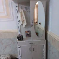 جا کفشی و آینه شمعدان