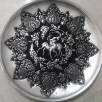 سینی دیوار کوب قلمزنی مس