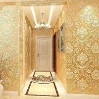 نقاشی ساختمان و کاغذ دیواری