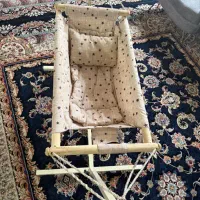 ننو سالم همراه پشه بند وکیف مناسب سیسمونی