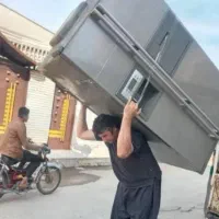 باربری اسباب کشی اطمینان بارسراسراهوازماشین کارگر