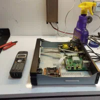 تعمیر گیرنده دیجیتال جارو ب اسپیکر تلویزیون سشوار