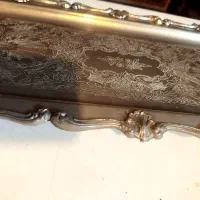 سینی قدیمی پایه دار|ظروف سرو و پذیرایی|اردبیل, |دیوار