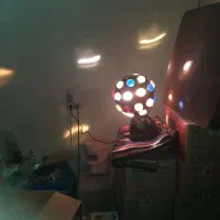 رقص نور گردان،موتور سالم،با ۲ دور سرعت برای چرخش