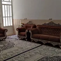 مبل 8 نفره شزلون دار