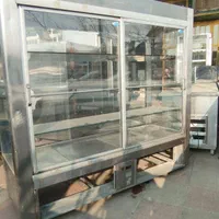 ویترین خشک نان فانتزی و قنادی الکترو استیل|کافیشاپ و رستوران|تهران, شهرک فردوس (حسینی)|دیوار