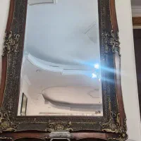 آیینه و کنسول چوبی