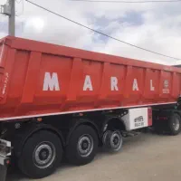 تریلی کمپرس سه محور طرح مارال ساخت همدان ۱۴۰۵