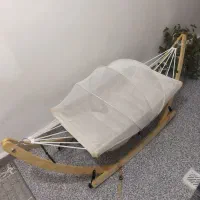 گهواره بچه چوبی|تخت و سرویس خواب|سنقر, |دیوار