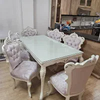 میز ناهار خوری استیل