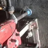 انجام کرگیری(مغزه گیری) کاشت بولت   FRP و آب بندی