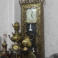 ساعت ایستاده برنز