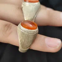 انگشتر عقیق یمنی قلم زنی گرمی 175هزار|جواهرات|مشهد, تلگرد|دیوار