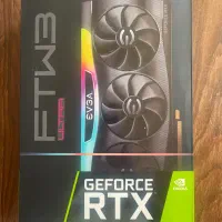 کارت گرافیک rtx 3070 EVGA ftw3 8gb مشابه اکبند