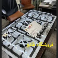 اجاق گاز رومیزی توکار/ شیشه ای و استیل