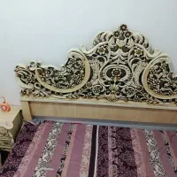 تخت خواب چوبی دونفره