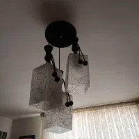 لوستر سه شاخه|لوستر و چراغ آویز|اصفهان, خواجه عمید|دیوار