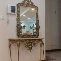 آینه شمعدان برنز اصل