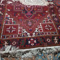 فروش فرش دستباف یک جفت|فرش|اهر, |دیوار