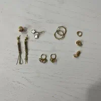 گوشواره طلا بزرگسال و بچگانه نو و در حدنو