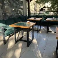 صنددلی سبلان مبل ال اتشدان نیمکت فلزی چهارپایه|صندلی و نیمکت|محمدشهر, همایون ویلا|دیوار