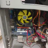 کیس و مانیتور LG|رایانه رومیزی|ساری, |دیوار