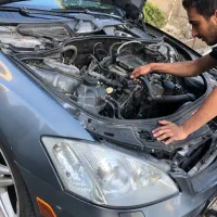 مکانیک سیار در محل بنز دستگاه دیاگ با لوازم