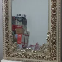 بوفه وساعت وآینه کنسول