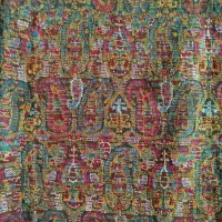 فروش دوتخته ترمه قدیمی|کلکسیون اشیاء عتیقه|تهران, بهاران|دیوار