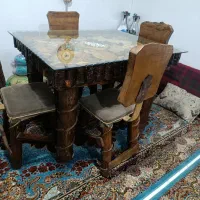 میز نهارخوری 4نفری سنتی