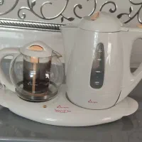 چایسازنو فقط یه بار استفاده شده فلاسک وچرخ گوشتی